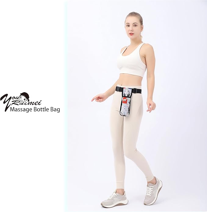 Massage Bottle Bag Massage Oil Bag Massage Therapist Holster Massage Lotion Holster Massage Oil Holster (YR-1KD-XiaoGou