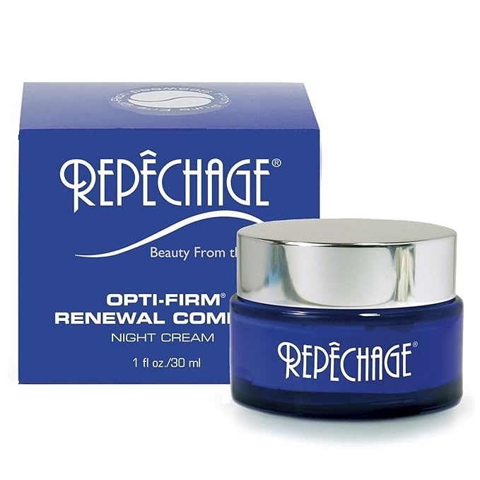 Repechage Opti Firm Renewal Complex Retinol Moisturizing Cream with Natural Vitamin A + Vitamin E + Hyaluronic Acid For Face and Eye Area Restorative Skin Care For Men and Women 1 oz