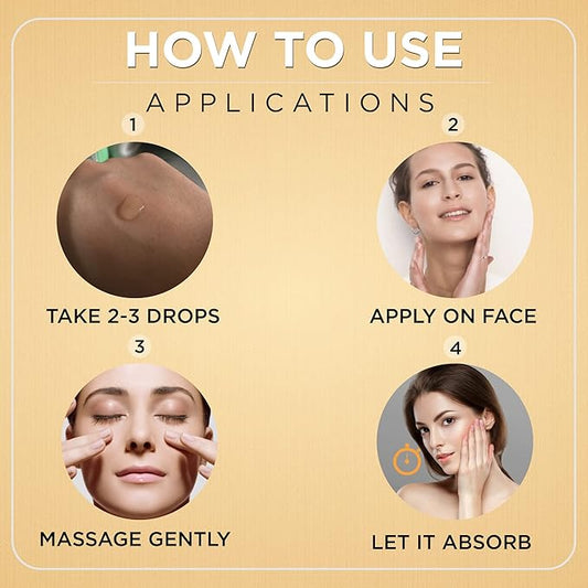 Boto-Derm Rx Instant Lift Serum With Anti Aging FormulaVitamin C Helps to Reduce WrinklesKeeps Skin Hydrated and Nourished Helpful for Normal to Dry Skin Types (20ML)