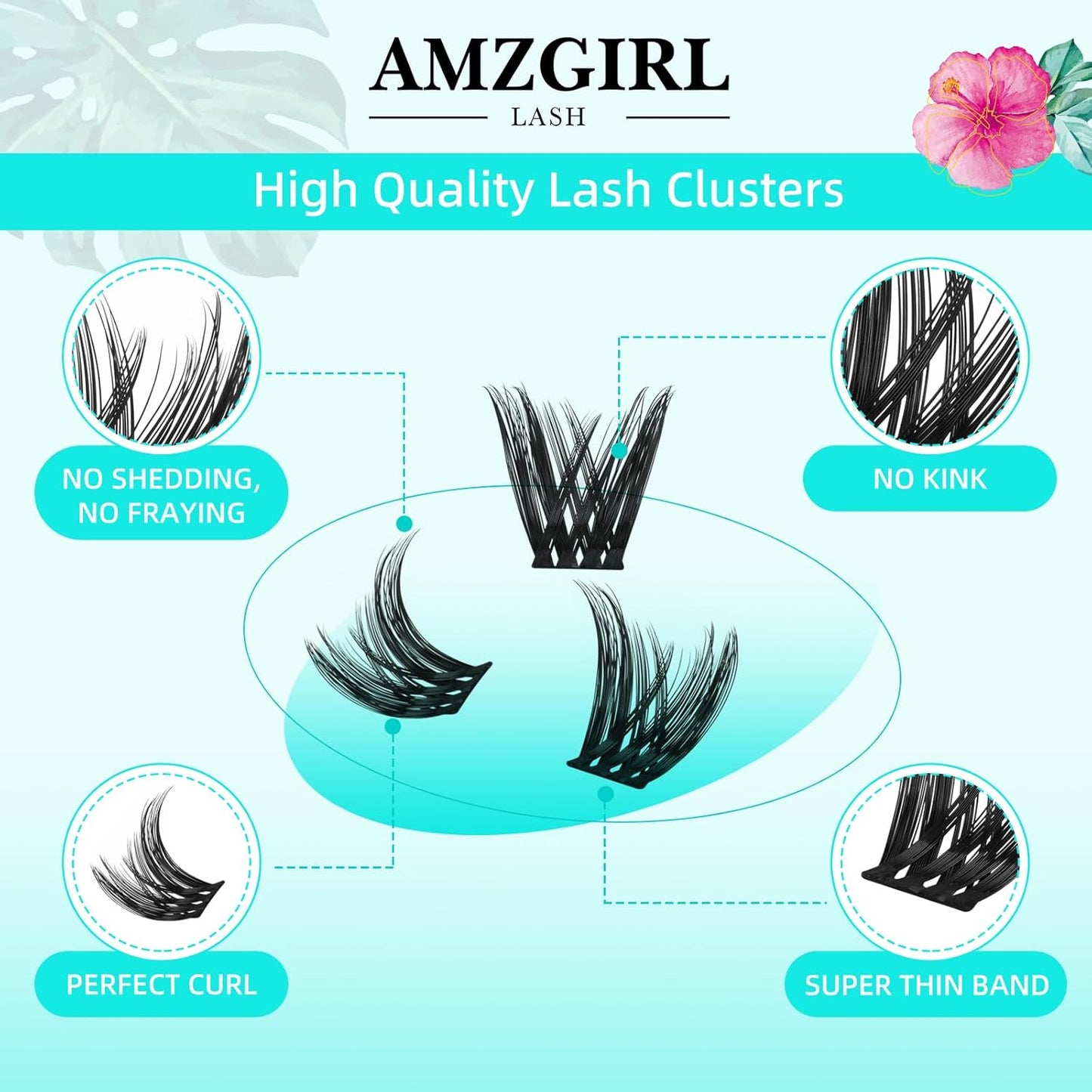 Lash Clusters Wet Look 168Pcs Eyelash Cluster Ultra-Thin Lash Band Eyelashes Extensions Spiky Anime Wide Span Lashes(Mallow,C-Mix10-18mm)