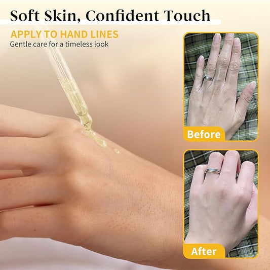 EJW Cuticle Oil for Nails, 1 Week Multi-Functional Care for Hands and Feet, Moisturizes & Strengthens Nails, Improves Hangnails & Dry Skin, Contains Jojoba Oil, Natural Ingredients, Milk and Honey