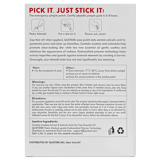 Pimple Patches for Face, Hydrocolloid Acne Patches, Cute Star Zit Covers, Colorful Spot Stickers with Tea Tree, Salicylic Acid & Cica Oil| 3 Sizes (10mm, 12mm & 14mm) |400 Count