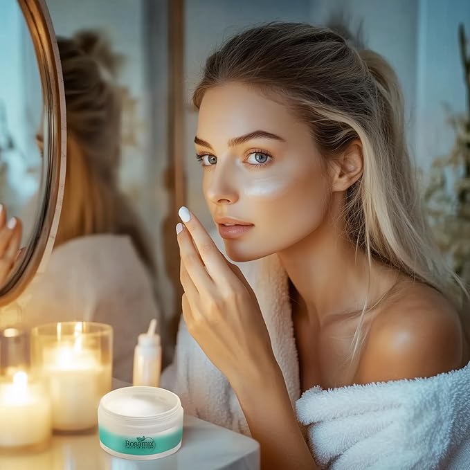 Hyaluronic Acid Day Cream - Daily Face Moisturizer - Facial Skin Care and Neck with Shea & Pomegranate Oils - Ultra Hydrating Face Cream, 50ml | FL.OZ 1.69