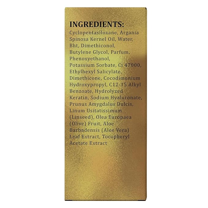 Hair Straightening Serum - Anti-Frizz Leave-in Conditioner with Keratin and Argan Oil for All Hair Types - 2 Fl. Oz.