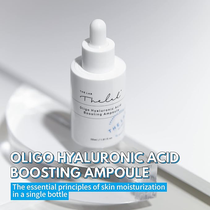 Blanc Doux Oligo Hyaluronic Acid Serum - Deeply Intense Hydrating Daily Oil-Free Essence Ampoule VEGAN Face Moisturizer Dry Sensitive Acne-Prone Skin Anti-Wrinkle Age-Defying