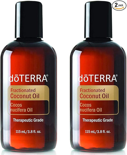 doTERRA Fractionated Coconut Oil 3.8 oz (2 Pack)