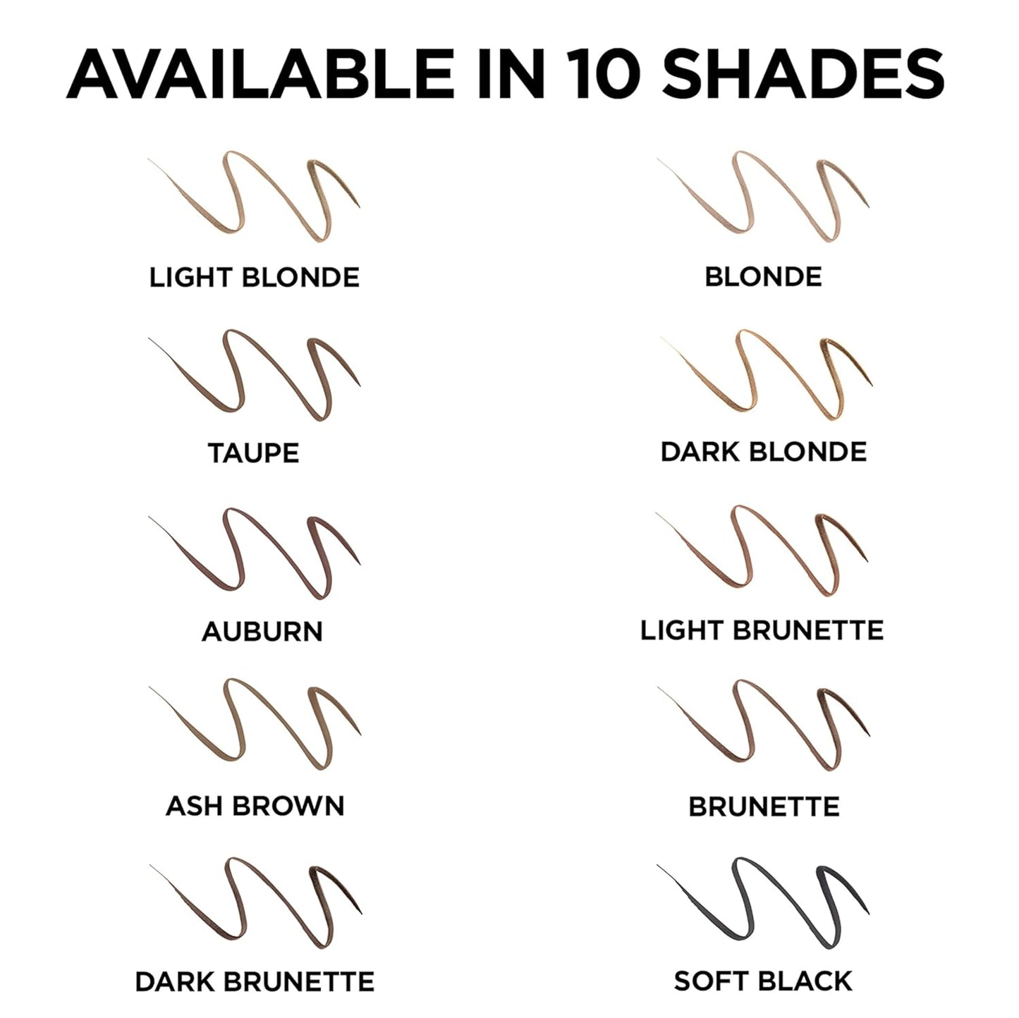 L'Oreal Paris Makeup Brow Stylist Definer Waterproof Eyebrow Pencil, Ultra-Fine Mechanical Pencil, Draws Tiny Brow Hairs and Fills in Sparse Areas and Gaps, Dark Brunette, 0.11 Ounce (Pack of 2)