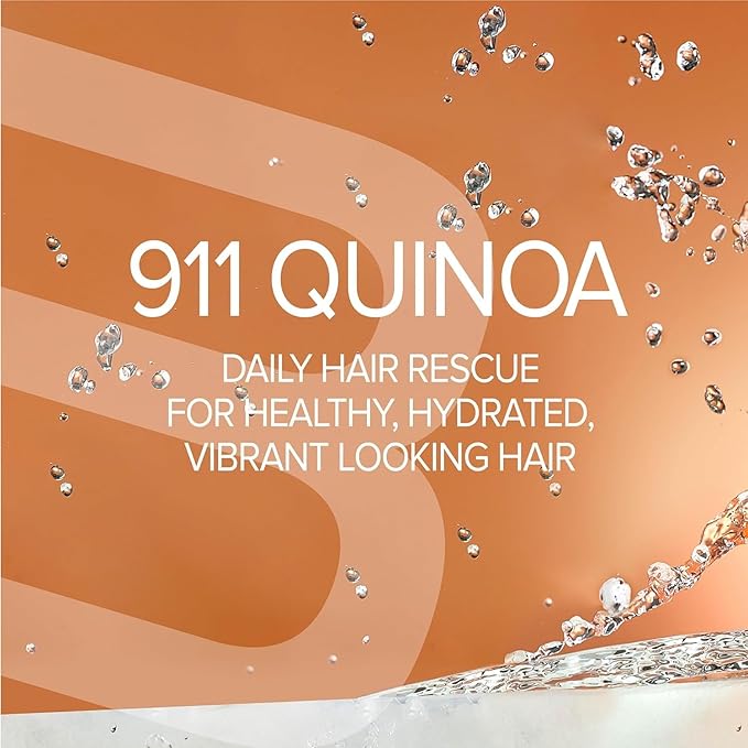 Biotop Professional 911 Quinoa Smoothing Serum - Hair Serum For Frizzy and Damaged Hair to Repair and Promote Shine - UV + Heat Protectant (2.2 Oz / 65ml)