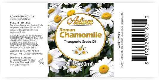 Artizen 2oz Oils - Chamomile Roman Essential Oil - 2 Fluid Ounces
