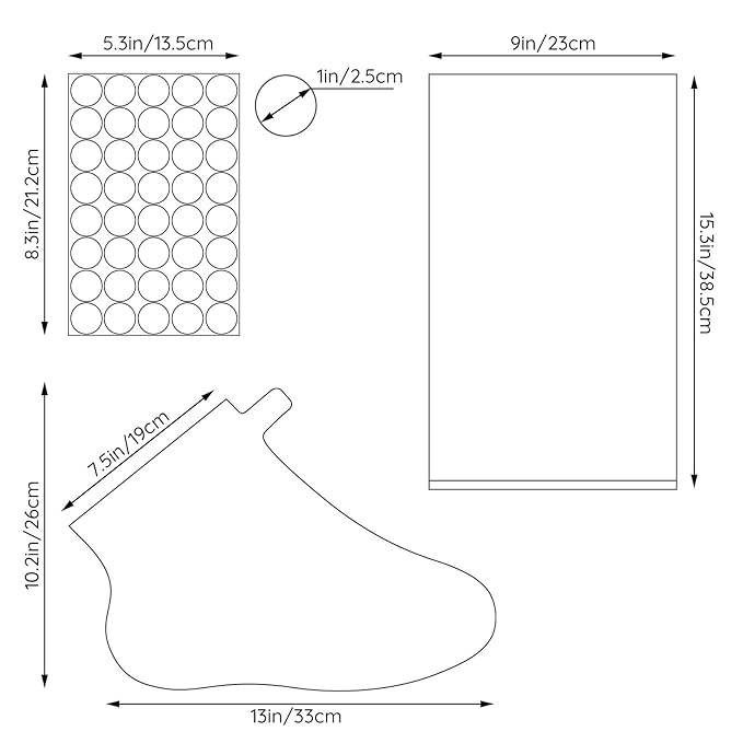 Segbeauty Paraffin Wax Liners for Hands & Feet, 200 Counts Larger & Thicker Plastic Paraffin Wax Booties Bags, thera-py Wax Refill Socks & Gloves Paraffin Bath Mitts Covers for Wax treat-ment