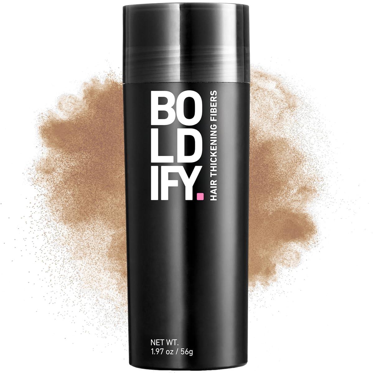 BOLDIFY Hair Fibers (56g) - Fill In Thinning and Fine Hair for an Instantly Fuller, Thicker Look - 14 Shades for Women & Men - Dark Blonde