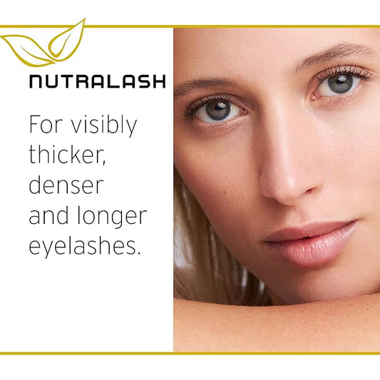 Nutralash ADVANCED Eyelash Formula - Lash Serum for Longer Eyelashes in Just 4-6 Weeks I Eyelash Growth Serum I Made in Germany I 3ml