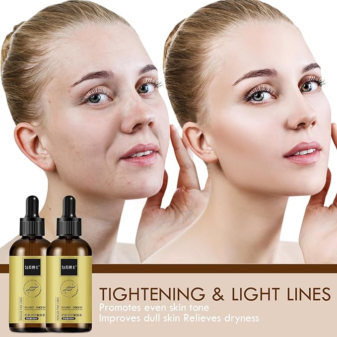 Anti Wrinkle Firming Serum, Wrinkle Lifting and Firming Essence, Firm and Plump Face Serum, Anti-Aging Essence, Reduce Fine Lines Firms Skin, Hydrate & Moisturize for All Skin Types (3PC)