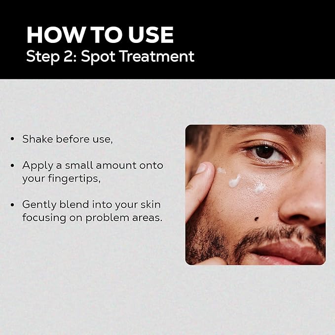 Fix It | Men's Spot Treatment for Oily Skin & Acne, Made with Salicylic Acid, Tea Tree Oil & Natural Ingredients