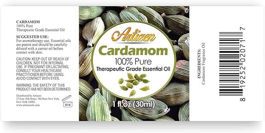 Artizen 30ml Oils - Cardamom Essential Oil - 1 Fluid Ounce