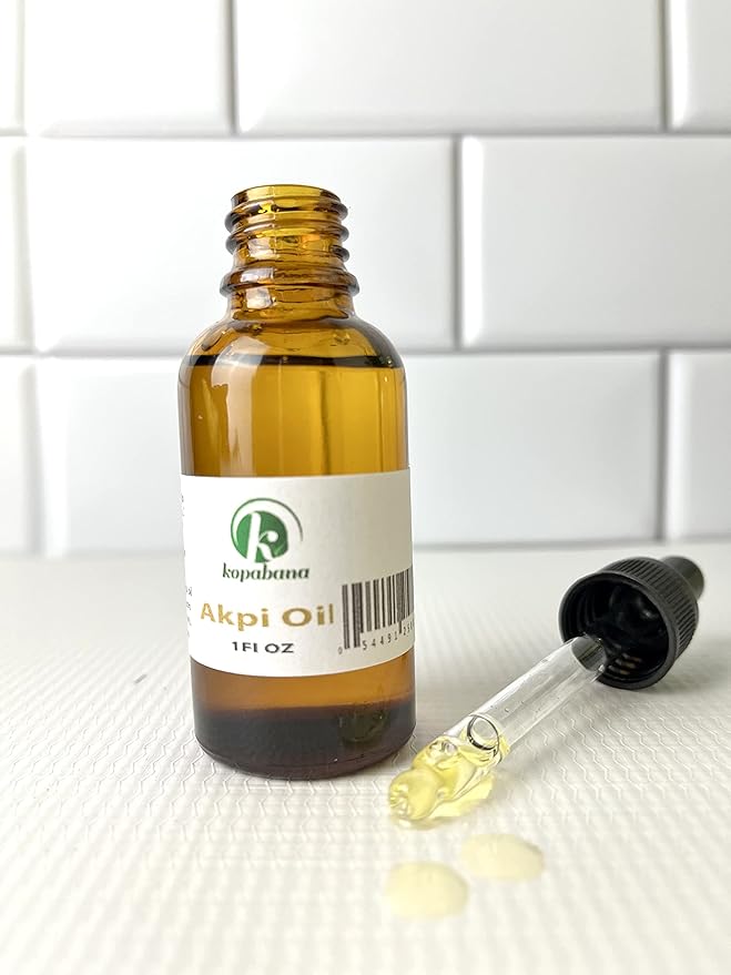 Akpi Oil | Ndjansan | Ricinodendron heudelotii |Cold Pressed | Organic| Extra Virgin | Massage Oil 1oz