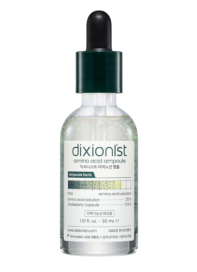 Dictionist Amino Acid Ampoule, 30 lm, Beauty Essence, Skin Texture, Exfoliating Care, Elasticity, Moisturizing