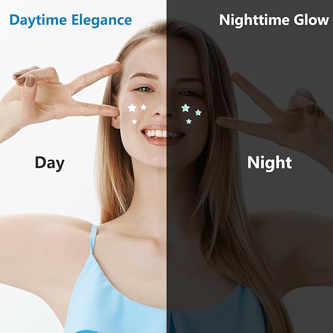 Pimple stars Patches for Face, 4 Size 320 Counts Acne Patches, Hydrocolloid Patches for Covering Zits and Blemishes, Spot Stickers with Salicylic Acid, Tea Tree Oil