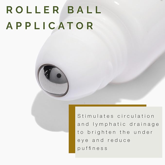 100% Pure Snail Mucin Eye Cream, Certified Organic & Cruelty Free, Made In France. Natural Luxury Eye Cream, .50 oz.