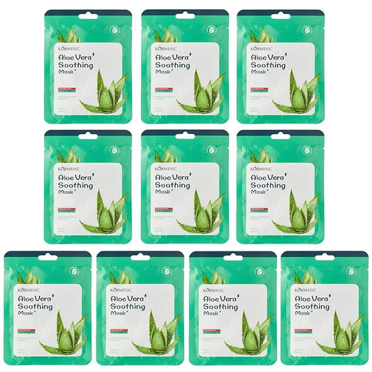 Facial mask Moisturizing face Mask - 10 Sheets, Deep Hydration, Improves Dry Skin, Sheet Mask, skincare for All Skin Types