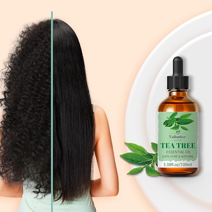 Tea Tree Oil, Scalp & Hair Strengthening Oil, Hair for Hair Growth, Dandruff Removal and Hair Strengthening for All Hair Types(Tea Tree Oil, 100ml)
