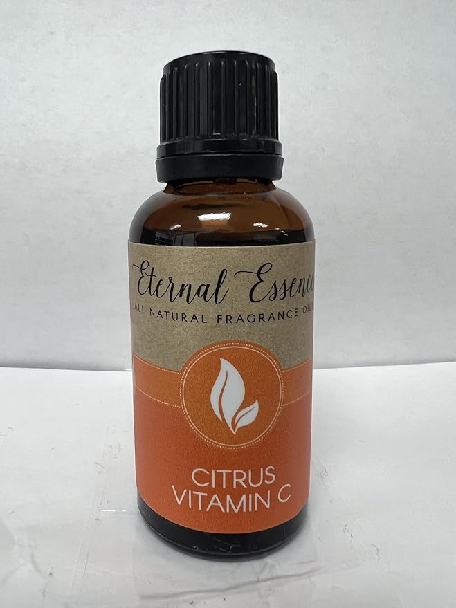 Eternal Essence Oils Citrus Vitamin C 30ml All Natural Fragrance Oil - for Candle, Soap Making, Aromatherapy, Diffusers, Home Care, & Humidifiers
