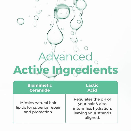 Prohall Cosmetic Deep Conditioning Brazilian Ampule for Extremely Damaged Blonde Hair & PH Stabilizing Equalize Hair Mask - Post Keratin, Coloring & Bleaching Treatment