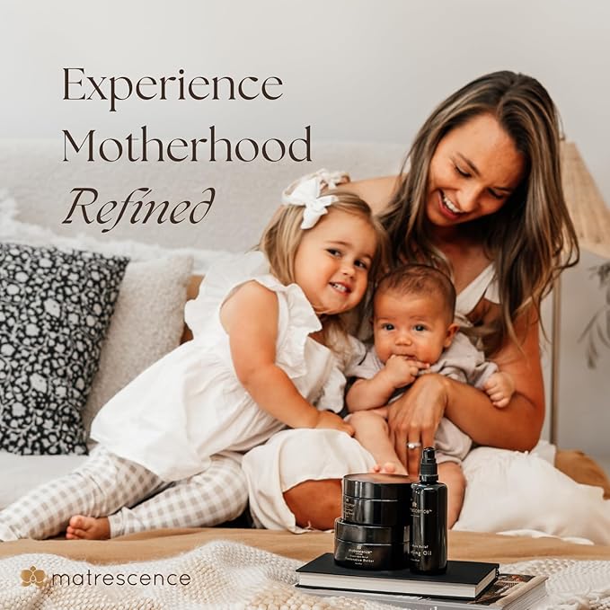 Stretch Mark Relief Hydrating Belly Oil (3.4oz/101ml) | Spa-Quality Maternity Skin Treatment | Pregnancy-Safe Skincare Made for Mom | Non-Greasy Moisturizing Skin Essentials for Mom