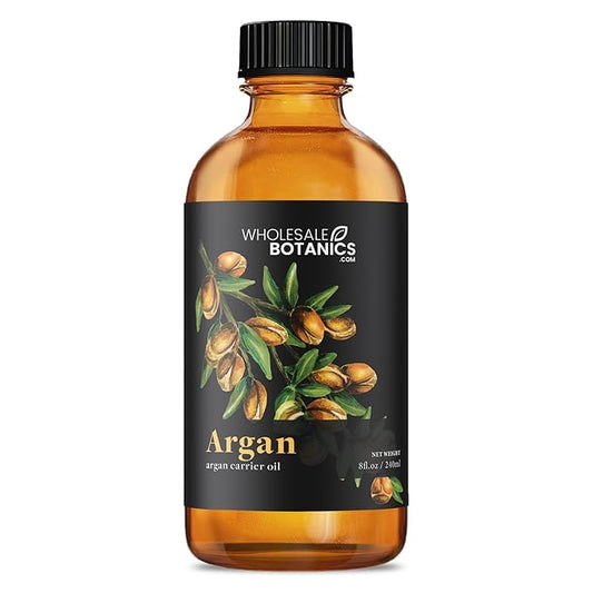 Argan Oil Premium Grade 100% Undiluted Carrier Oil | for Skin, Face, Body, Hair Revitalization | Vegan & Cruelty Free (8 Fl Oz)