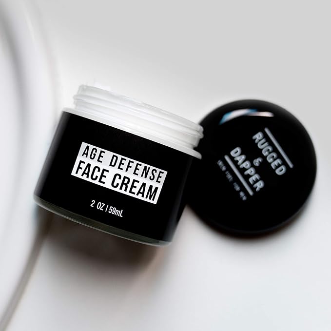 RUGGED & DAPPER Detox Clay Face Mask and Super-Hydrating Night Cream Bundle