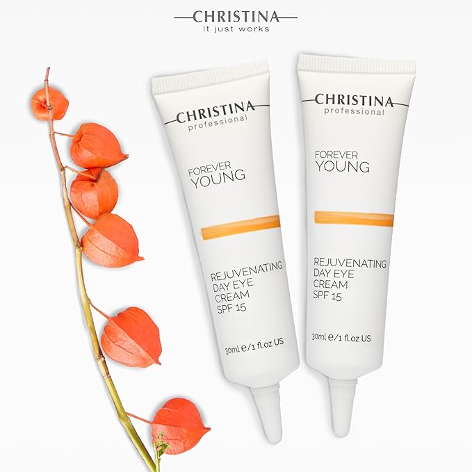 '-CHRISTINA- Forever Young Eye Cream with SPF 15 | Cream with Vitamin K Hydrates, Rejuvenates, Revitalizes the Skin 30ml