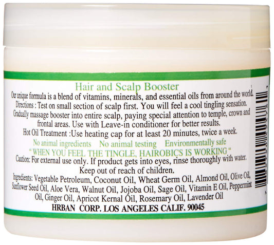 Hairobics Hair Booster for Slow Growth, Thinning Hair, Dandruff, Itchy and Dry Scalp - 4oz