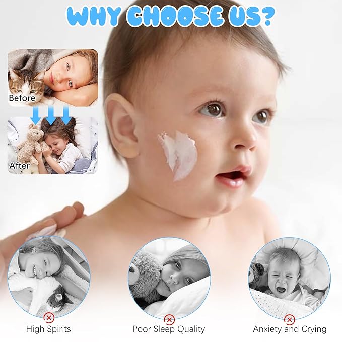 Magnesium Lotion for Kids, Junior's Bedtime Lotion, Magnesium Lotions For Sleep,Topical Magnesium Cream & Body Lotion Helps Stay Calm at Bedtime and During The Night(1pc)