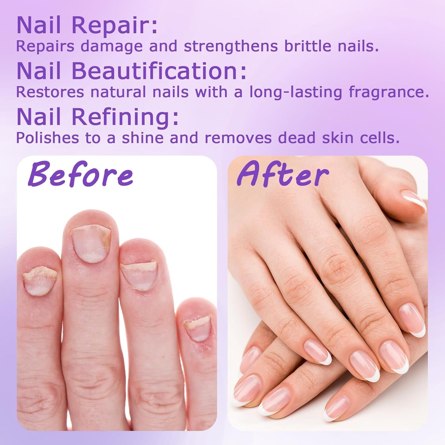 3 in 1 Cuticle Oil Pen, Nail Cuticle Remover Pen with Ceramic Tip Moisturize Strengthen Brighten Oil Applicators for Hangnails Dry Cracking Nails Repair