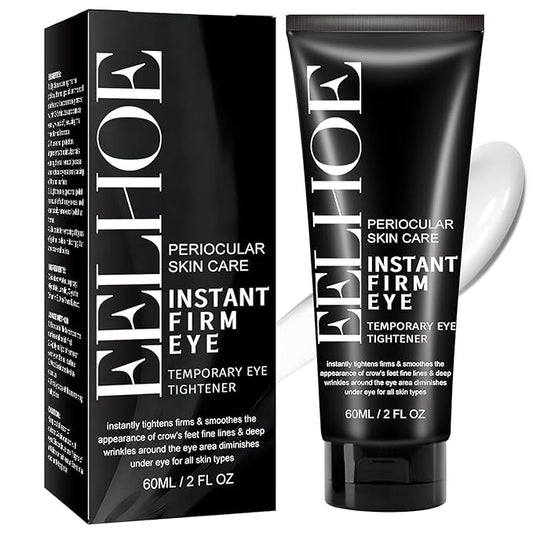 EELHOE Instant Eye Tightener, Tightener Cream for Under Eye Bags, Temporary Firm & Reduce Dark Circles, Puffiness, Fine Lines, 2 Fl.Oz