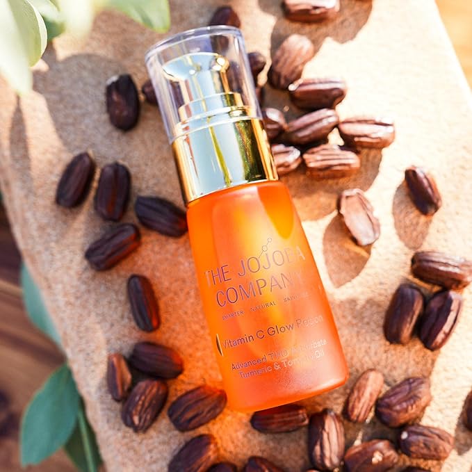 Vitamin C Facial Oil 30ml – Brightening Glow Elixir with THD Ascorbate, Turmeric & Tomato Oil – Antioxidant-Rich Skin Booster for Radiance, Even Tone & Smooth Texture