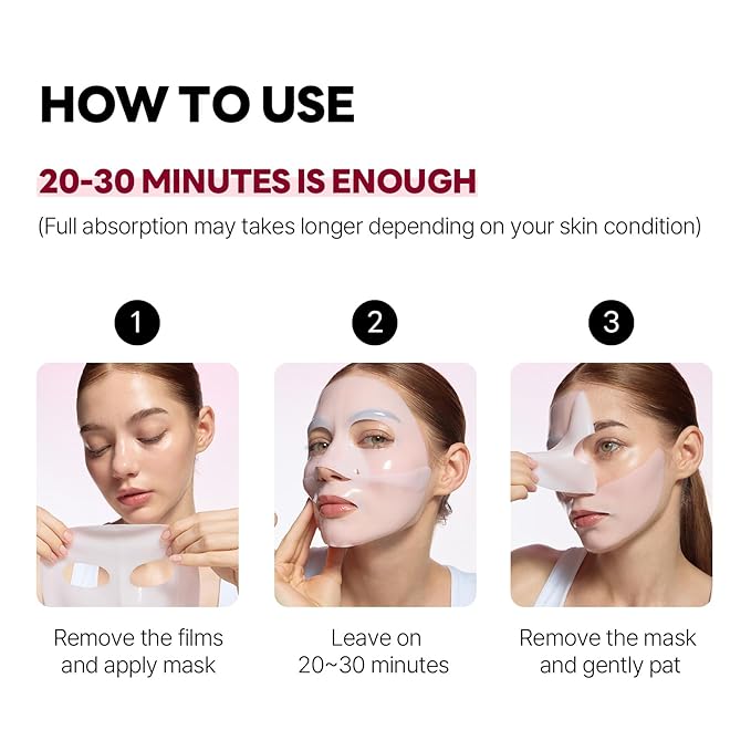 ROUND LAB Camellia Collagen Mask NET wt. 34 g/1.19 Fl Oz 1ea, 30min Hydrogel Mask, Quick Hydration, Firming&Pore Minimizing, For sensitive skin, Micro molecule collagen, Facial Mask