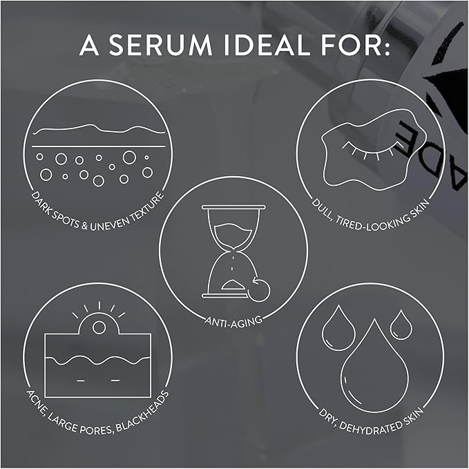 Microderm GLO - Vitamin C Serum, Professional Brightening Facial Skin Serum, with Advanced Collagen Boosting Anti-Aging Vitamin C & E, to Help Skin Look More Firm, Even Textured, and Radiant, 1 Oz