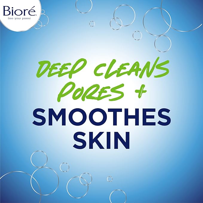 Bioré Pore Unclogging Scrub, Removes Excess Dirt and Oils, Face Scrub, with Salicylic Acid, Oil Free, (HSA/FSA Approved), 5 Ounces