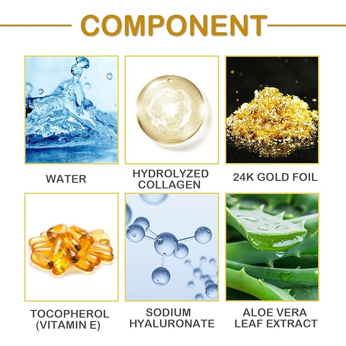 Sulily 30 Pairs Lip Masks & Eye Mask,24K Gold Gel Crystal Collagen Eye Patches for Puffy Eyes,Effectively Nourishes,Moisturizing& Reducing Fine Lines Dark Circleeye Patches for Women Men