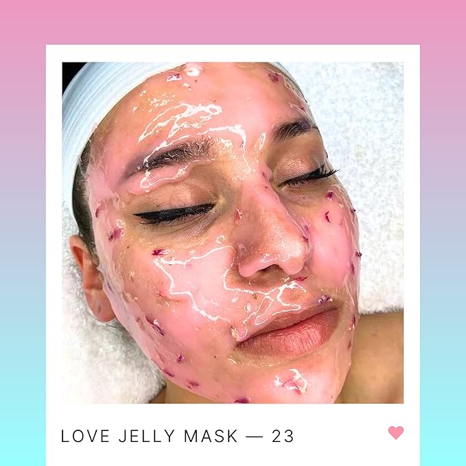 BRÜUN Peel-Off Jelly Mask Hydrating Premium Modeling Rubber Mask Spa Set - 10 Treatments (24k Gold, Lavender, Kiwi, Peppermint, Egyptian Rose, Matcha, Chamomile, Tea tree, Jazmine)