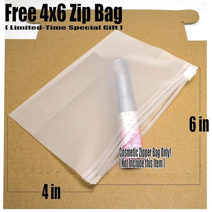 Deluxe 1 x P.H.A.T Serum - Repairing Lip Oil Vitamin E & Zipper Bag