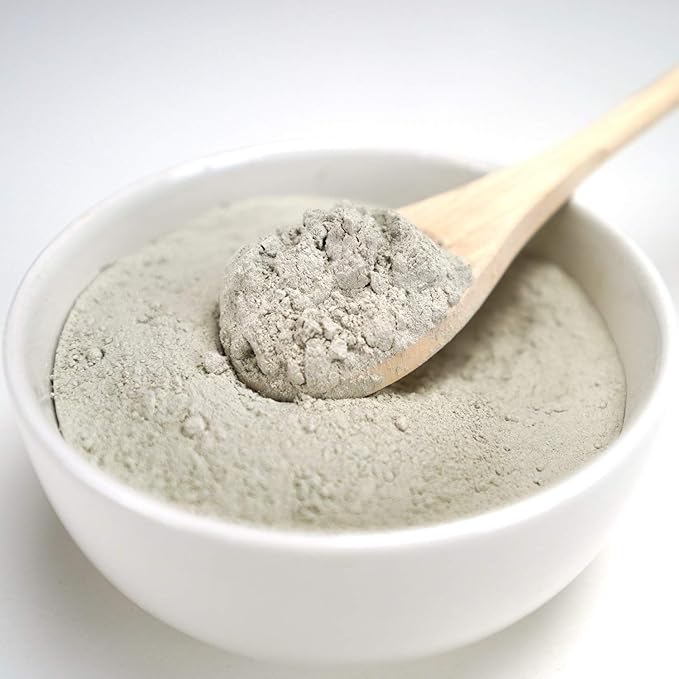 Bentonite Clay Cosmetic Grade Powder - 100% Pure Natural Powder - Indian Clay - Great For Skin Detox, Rejuvenation, and More - Heal Damaged Skin - DIY Clay Face Mask (2 LB)