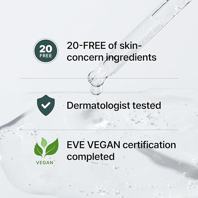 Dr.twentyproject 9 Serum for Calming, Hydrating, and Barrier-Strengthening with Mugwort Extract for Sensitive Skin - Redness-Reducing, Glowing, Deep Moisturizing - Korean Skin Care (50ml / 1.69 fl oz)