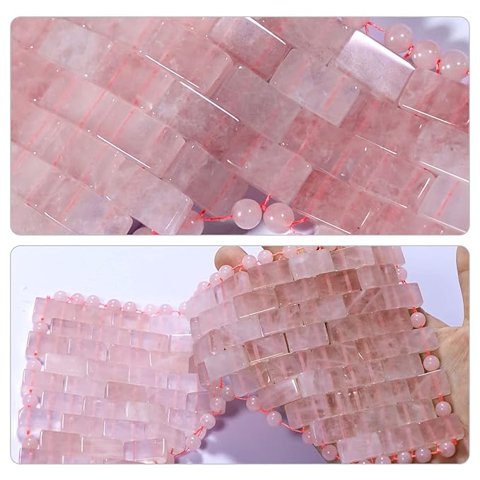 gemshan Amethyst Eye Mask & Rose Quartz Eye Mask