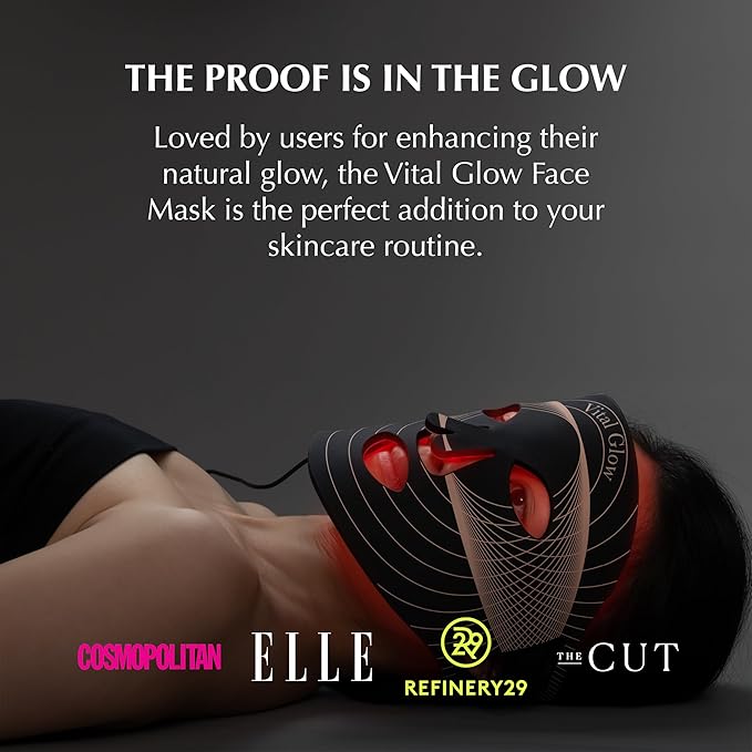 Red Light Mask, Red Light Therapy for Face, LED Face Mask Light Therapy, with Jade Roller & Gua Sha, Facial Skin Care Mask, Targets Wrinkles Fine Lines Redness, For Home, Portable & Rechargeable