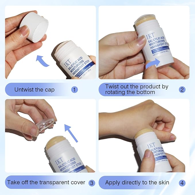 Professional Repair Heel Balm Stick for dry cracked feet treatment, intensive foot repair, moisturizes heels, deeply moisturizes and softens feet, refreshingly smooth non-greasy texture