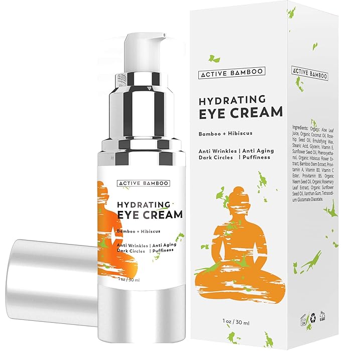 Anti Aging Eye Cream Dark Circles Wrinkles Eye Bags Fine Lines Puffiness. Best Anti Aging Eye Cream Moisturizer for Wrinkles, Crows feet, Puffy Eyes.