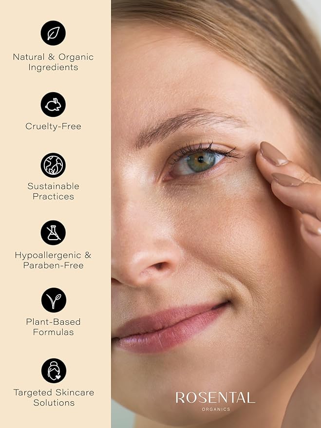 Organics Hydrating Facial Serum - 100% Vegan & Natural Cosmetics (30 ml, Vitamin C Serum)