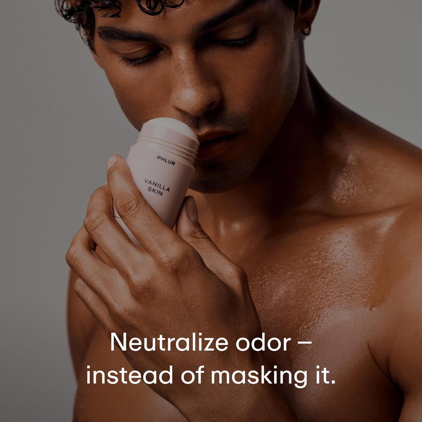 PHLUR Vanilla Skin Natural Deodorant - 48 Hour Odor Protection Natural Baking Soda Free & Aluminum Free, Salicylic Acid, Arrowroot Powder, Algae & Tamanu Oil - No Residue or Irritation